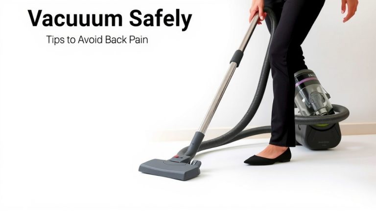 Vacuuming Safely: Tips to Avoid Back Pain