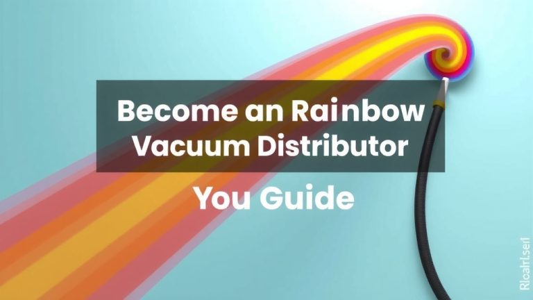 Become a Rainbow Vacuum Distributor: Your Guide