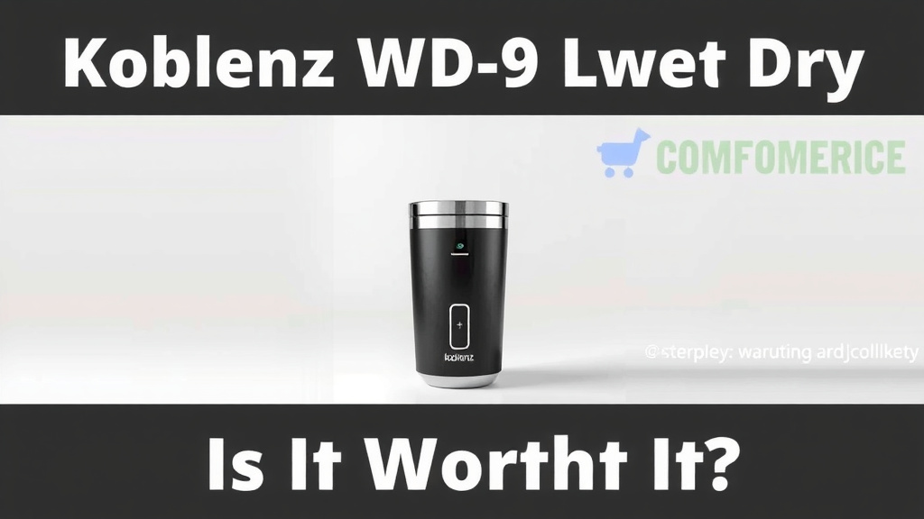 Koblenz WD-9 L212 Wet Dry Review: Is It Worth It