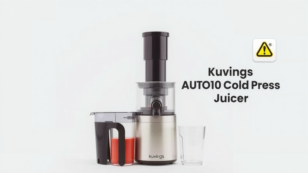 Kuvings AUTO10 Cold Press Juicer Review: Smooth Juicing