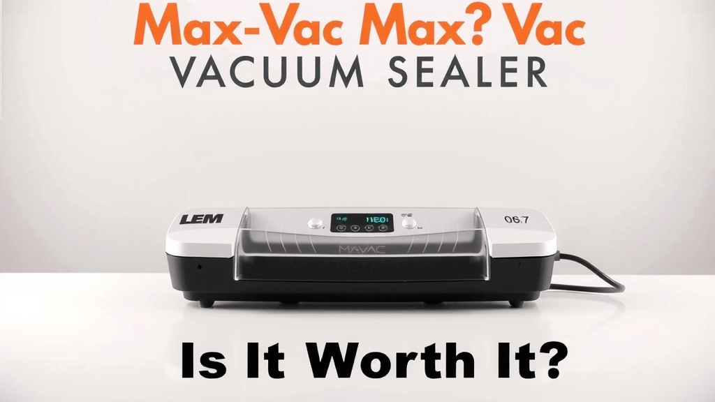 LEM Products MaxVac Vacuum Sealer Review: Is It Worth It