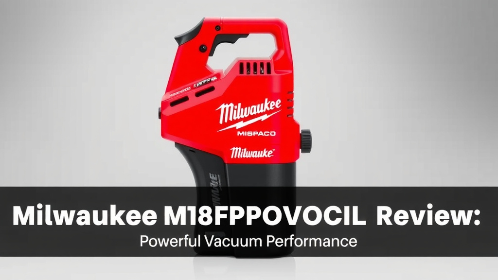 Milwaukee M18FPOVCL Review: Powerful Vacuum Performance
