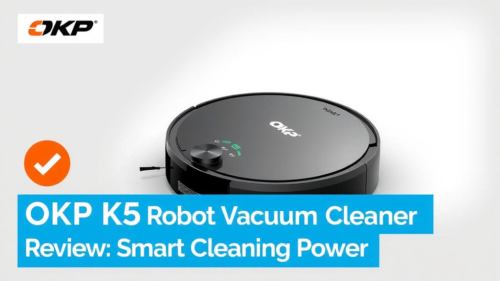 OKP K5 Robot Vacuum Cleaner Review: Smart Cleaning Power
