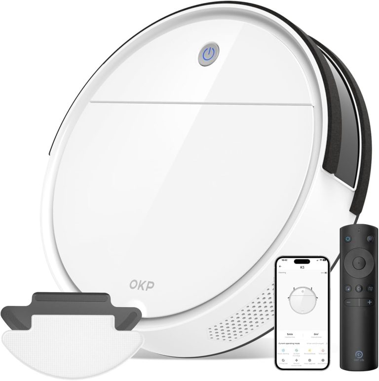 OKP K5 Robot Vacuum Cleaner Review: Smart Cleaning Power