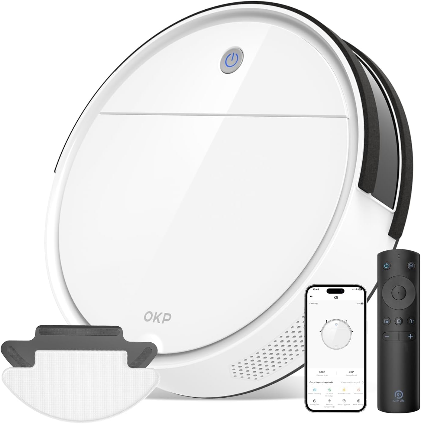 OKP K5 Robot Vacuum Cleaner Review: Smart Cleaning Power