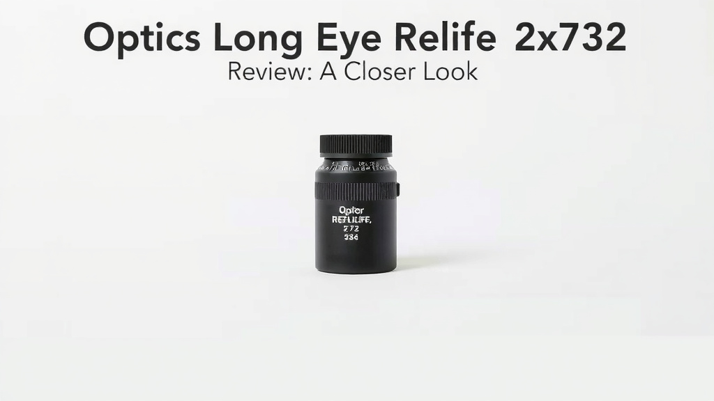 Optics Long Eye Relief 2-7x32 Review: A Closer Look