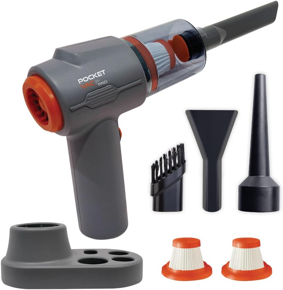 Pocket Vac PRO Handheld Vacuum Review: Small But Mighty