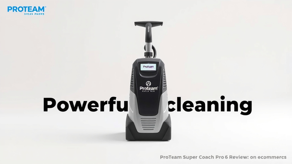 ProTeam Super Coach Pro 6 Review: Powerful Cleaning