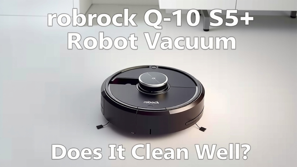 roborock Q10 S5+ Robot Vacuum Review: Does It Clean Well