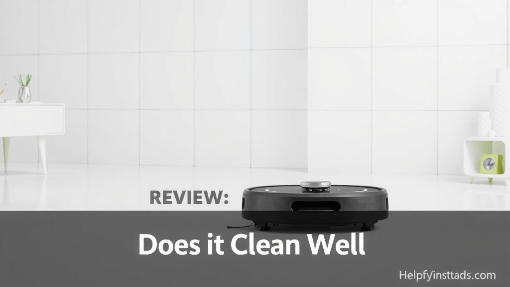 Robot Vacuum and Mop Combo Review: Does it Clean Well