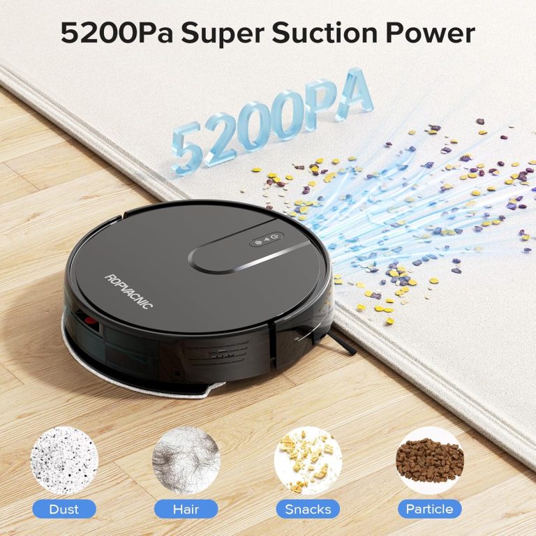 ROPVACNIC Robot Vacuum & Mop: Our Review
