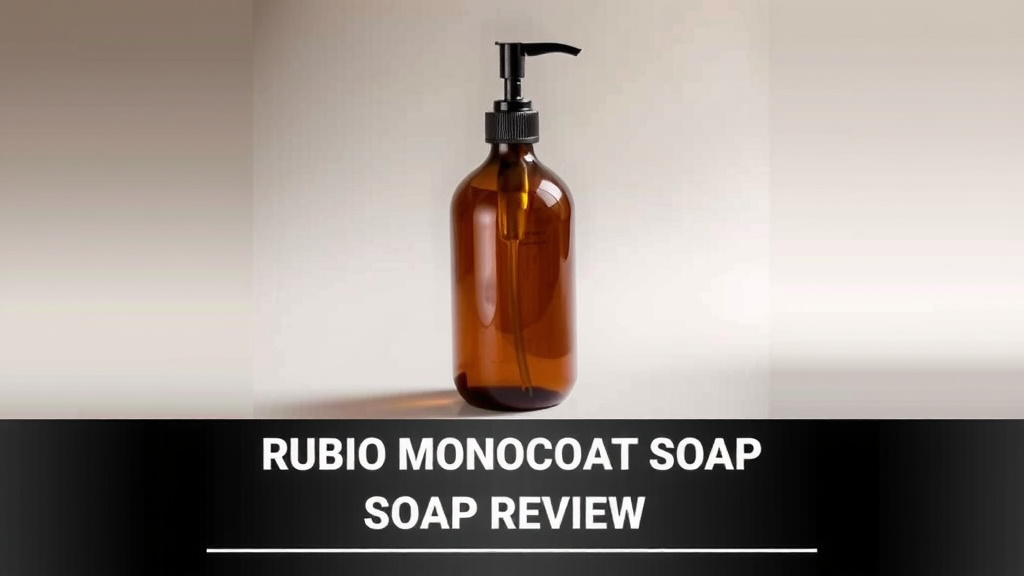 Rubio Monocoat Soap Review: A Deep Dive