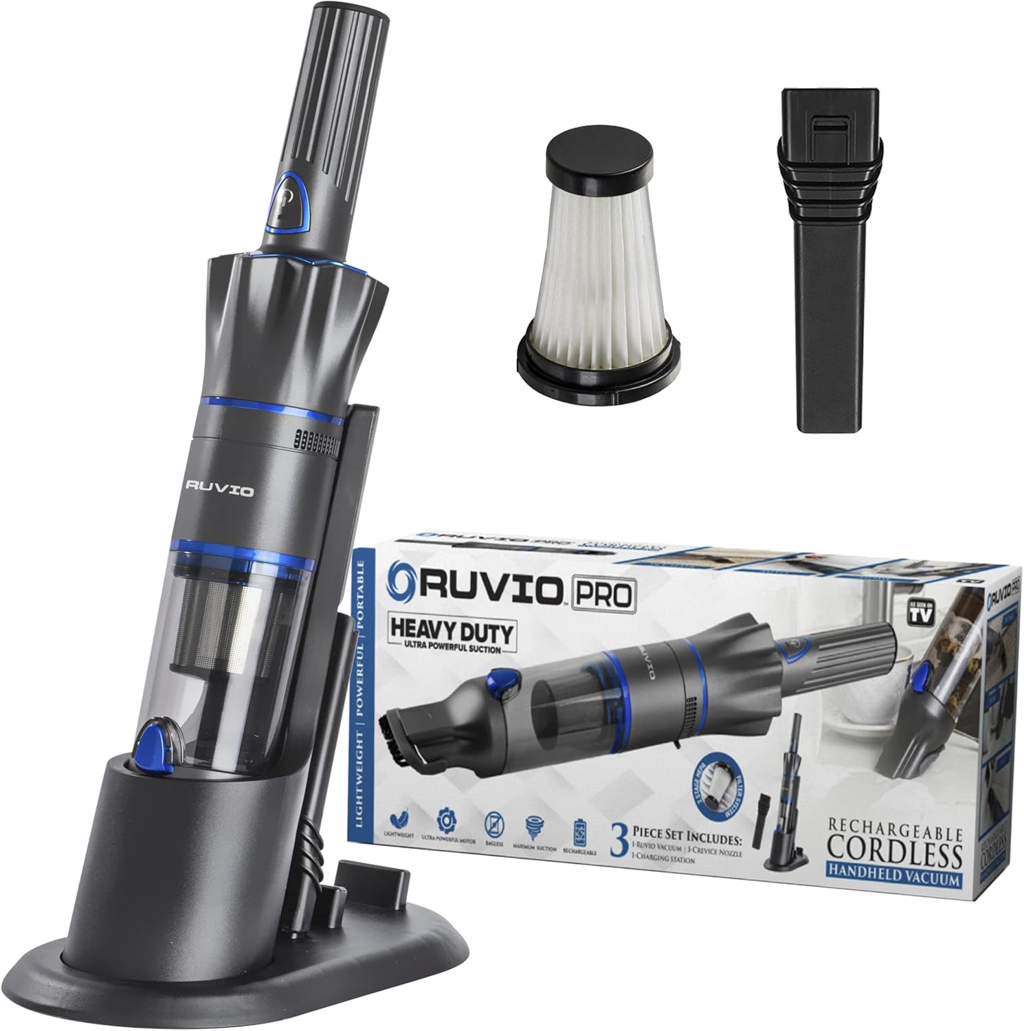 Ruvio Cordless Vacuum Review: Powerful Cleaning