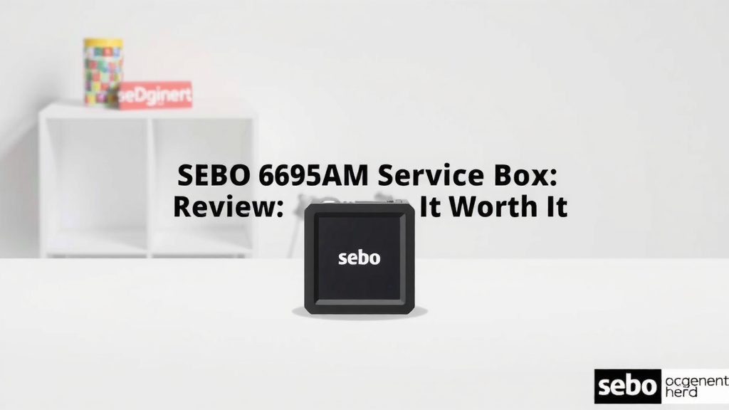 SEBO 6695AM Service Box Review: Is It Worth It