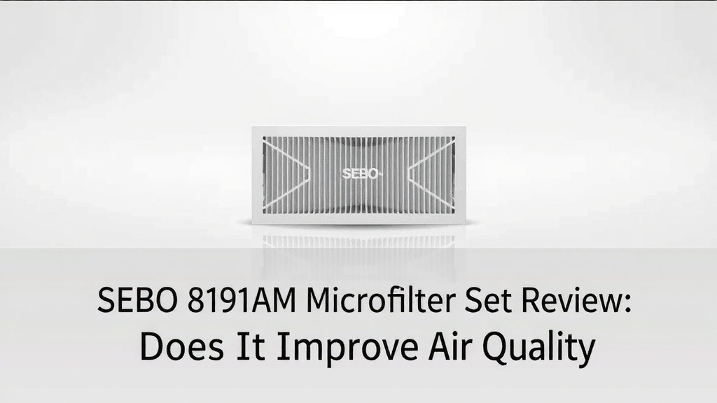 SEBO 8191AM Microfilter Set Review: Does It Improve Air Quality