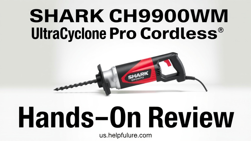 SHARK CH900WM UltraCyclone Pro Cordless: Hands-On Review