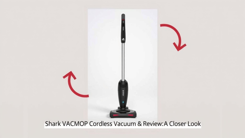 Shark VACMOP Cordless Vacuum & Review: A Closer Look