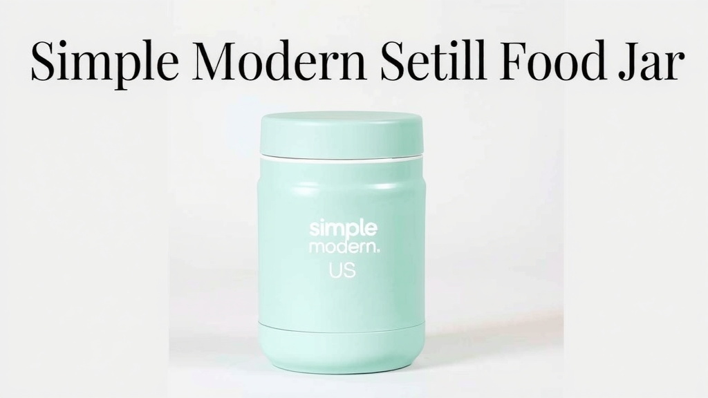 Simple Modern Insulated Food Jar Review: Hot Lunch