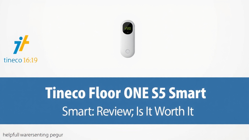 Tineco Floor ONE S5 Smart Review: Is It Worth It