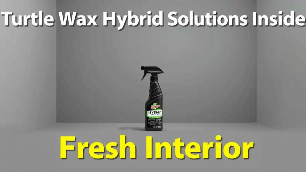 Turtle Wax Hybrid Solutions Inside Review: Fresh Interior