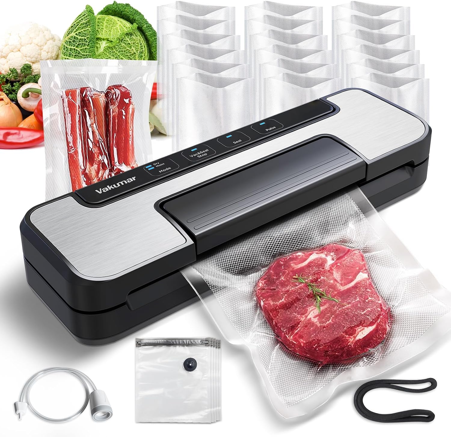 Vakumar Vacuum Sealer Machine Review: Fresh Food