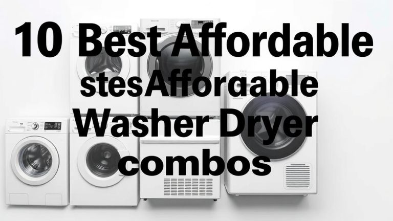 10 Best Affordable Stackable Washer Dryer Combos