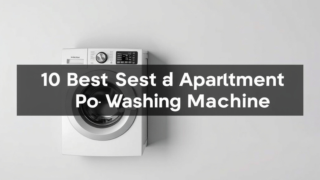 10 Best Apartment Portable Washing Machines