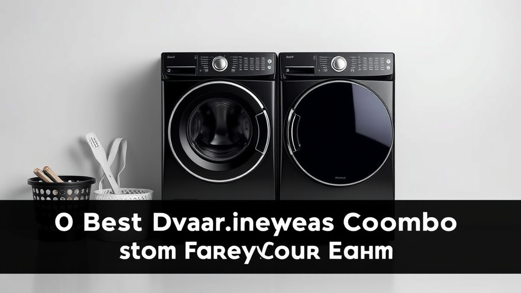 10 Best Black Washer Dryer Combos for Your Home