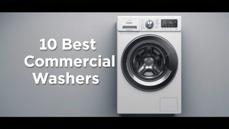 10 Best Commercial Washers for Your Business