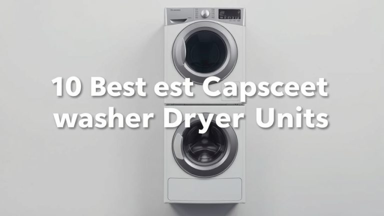 10 Best Compact Stackable Washer Dryer Units