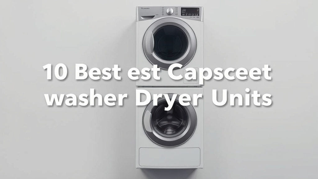 10 Best Compact Stackable Washer Dryer Units