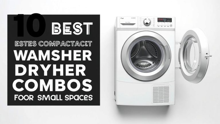 10 Best Compact Washer Dryer Combos for Small Spaces