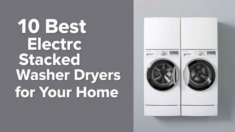 10 Best Electric Stacked Washer Dryers for Your Home