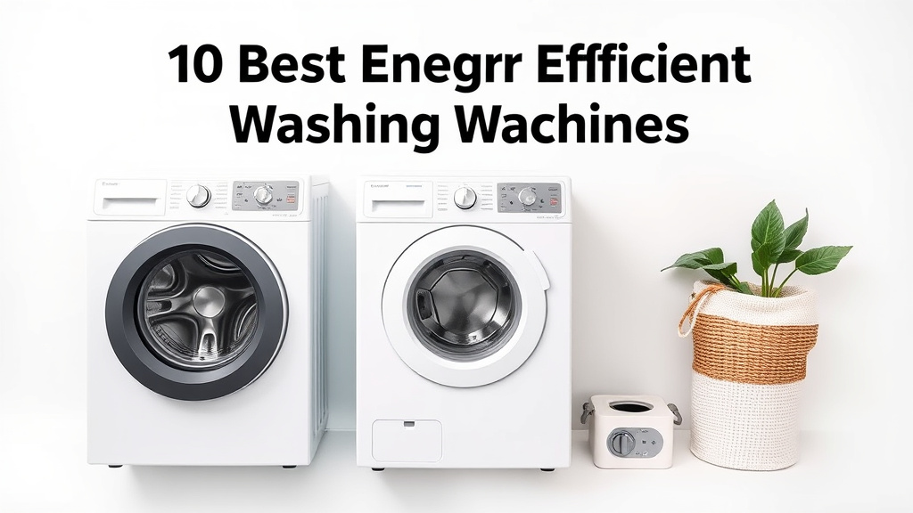 10 Best Energy Efficient Washing Machines