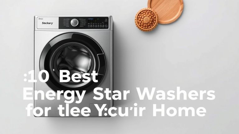 10 Best Energy Star Washers for Your Home