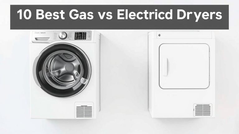 10 Best Gas vs Electric Dryers for Your Home