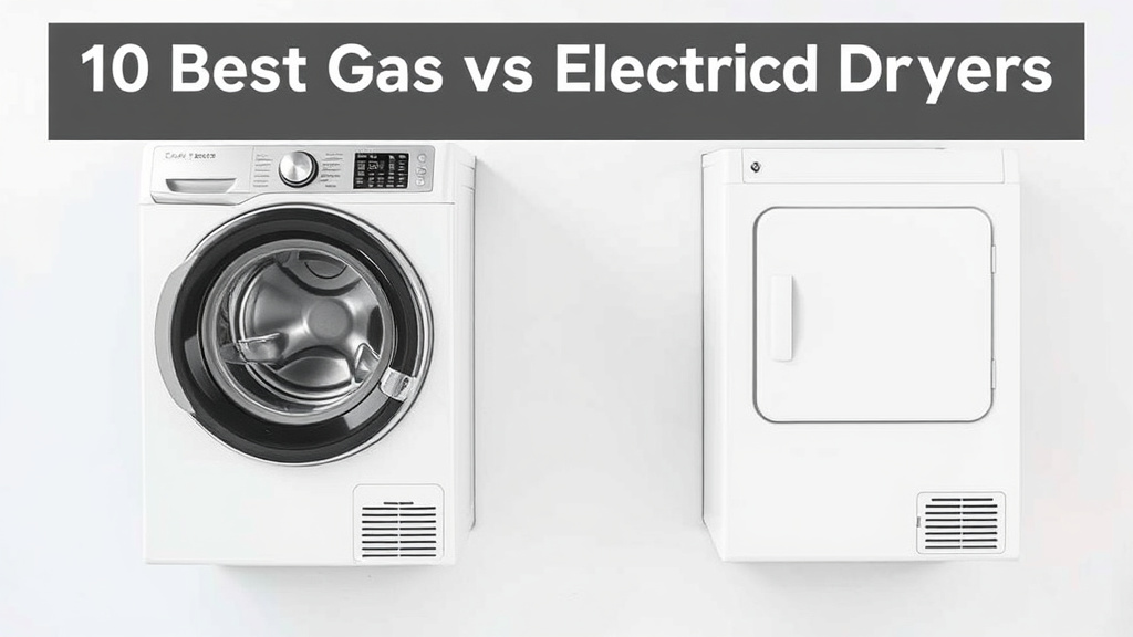 10 Best Gas vs Electric Dryers for Your Home