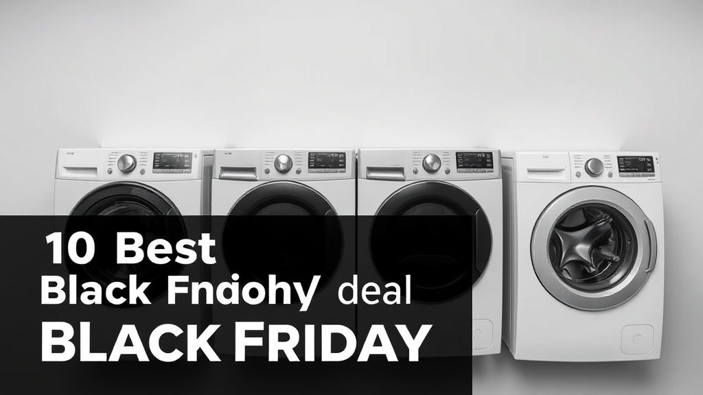 10 Best Washer Dryer Black Friday Deals