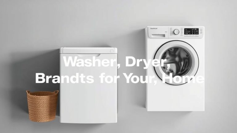 10 Best Washer Dryer Brands for Your Home