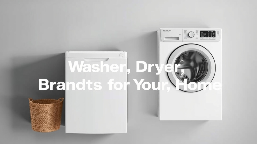 10 Best Washer Dryer Brands for Your Home