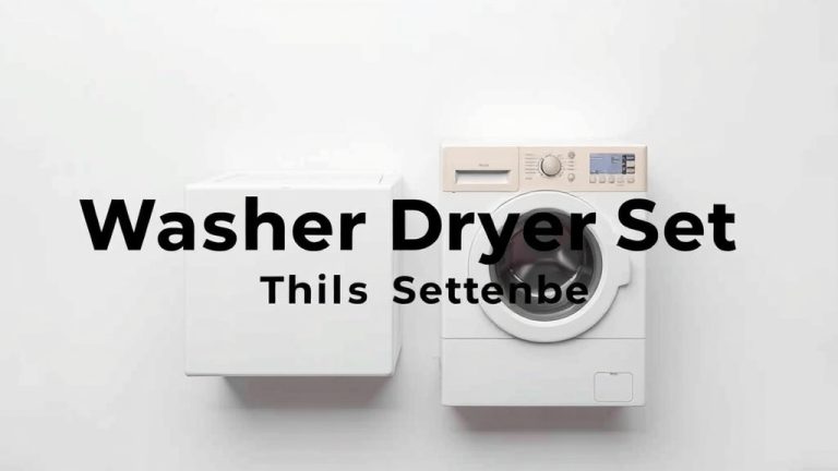 10 Best Washer Dryer Set Deals This September