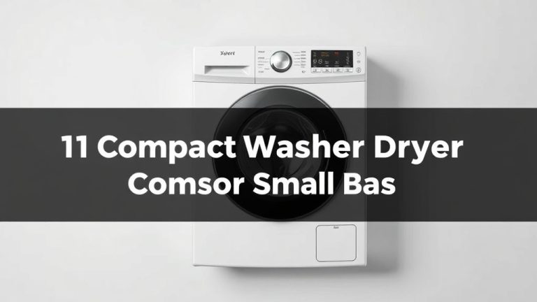 10 Compact Washer Dryer Combos for Small Spaces