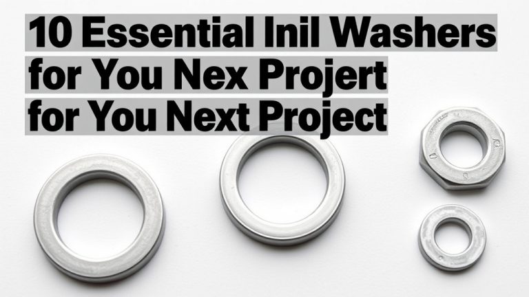 10 Essential Inch Washers for Your Next Project