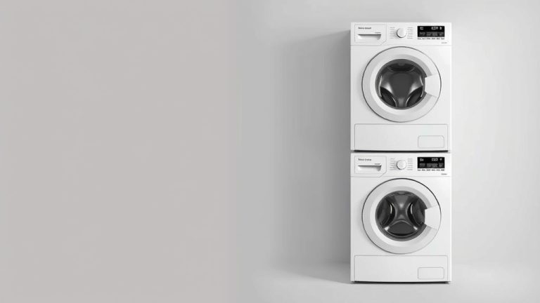 10 Space-Saving Stackable Washer Dryer Units