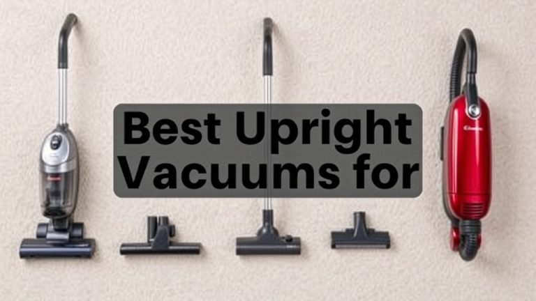 7 Best Upright Vacuums for Carpet & Hardwood