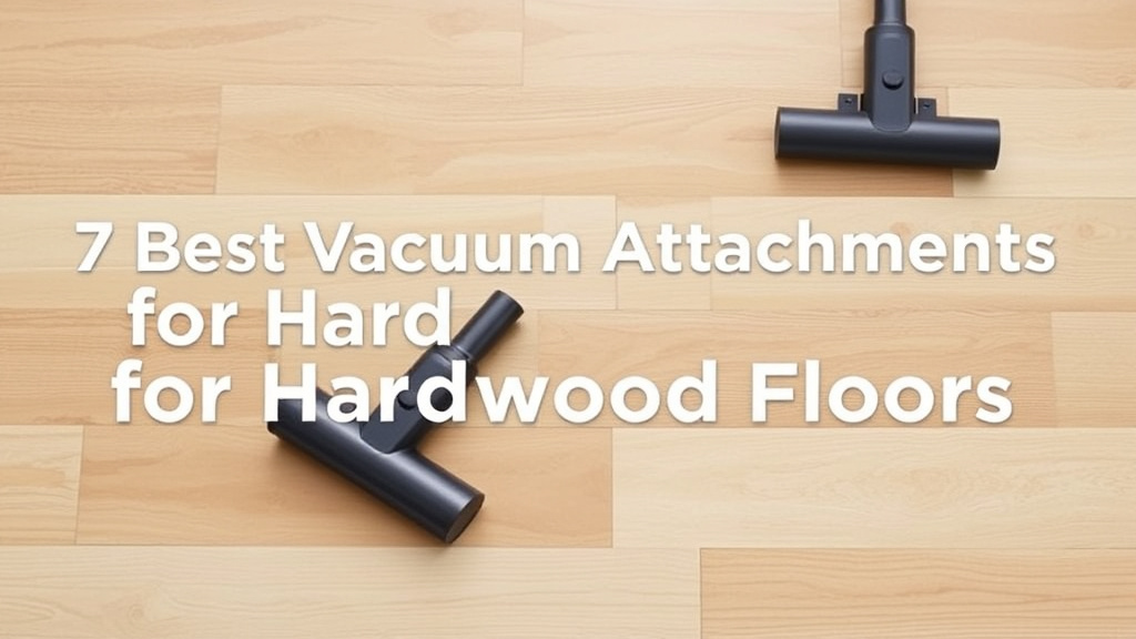 7 Best Vacuum Attachments for Hardwood Floors