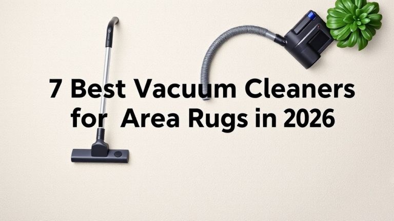 7 Best Vacuum Cleaners for Area Rugs in 2026