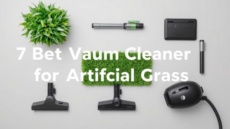 7 Best Vacuum Cleaners for Artificial Grass