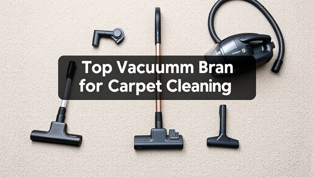 7 Top Vacuum Brands for Carpet Cleaning
