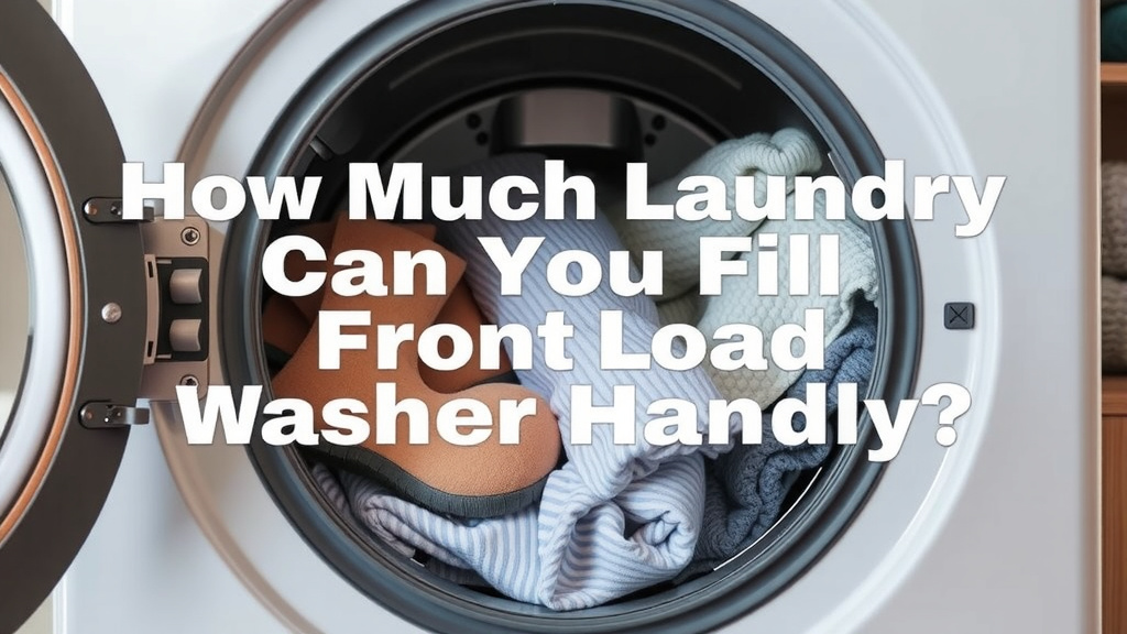 How Much Laundry Can Your Front Load Washer Handle?